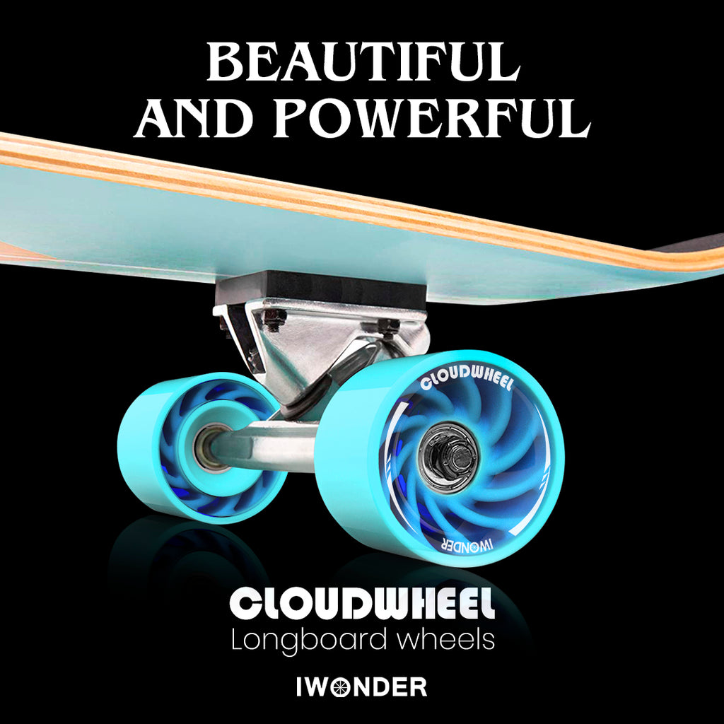 New CLOUDWHEEL longboard wheels! Coming soon!