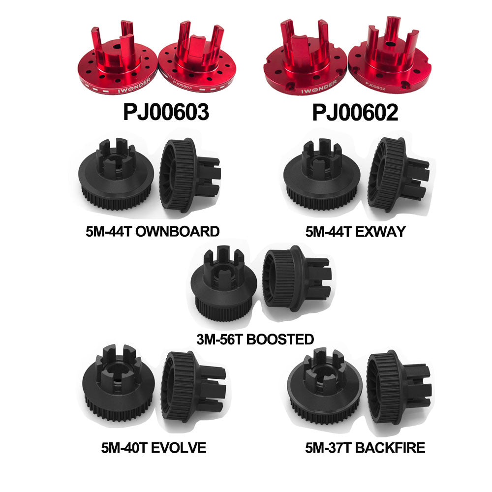 Wheel Pulley Kits For CLOUDWHEEL Discovery Version