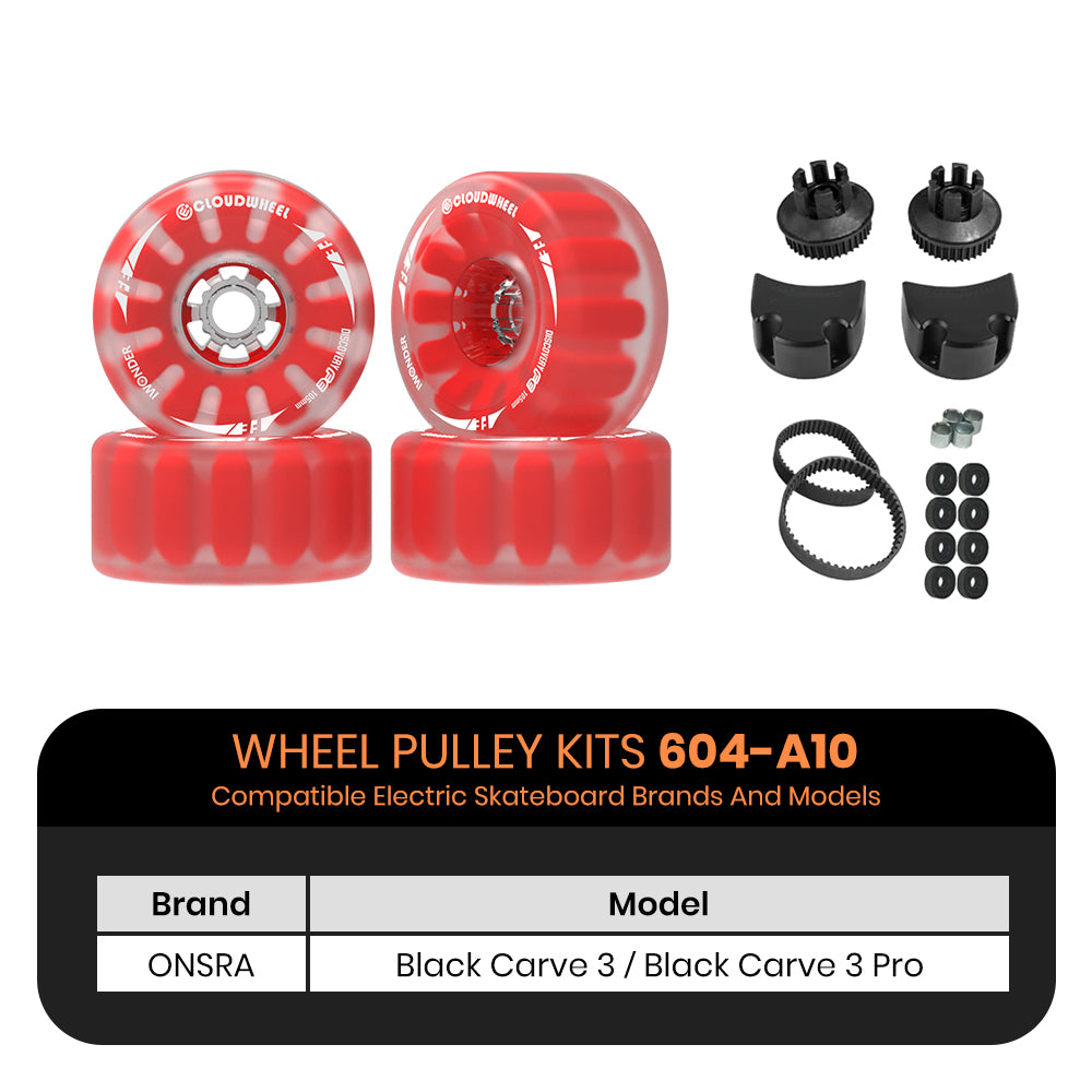 CLOUDWHEEL Discovery FE 105mm Urban All Terrain Off Road Electric Skateboard Wheels