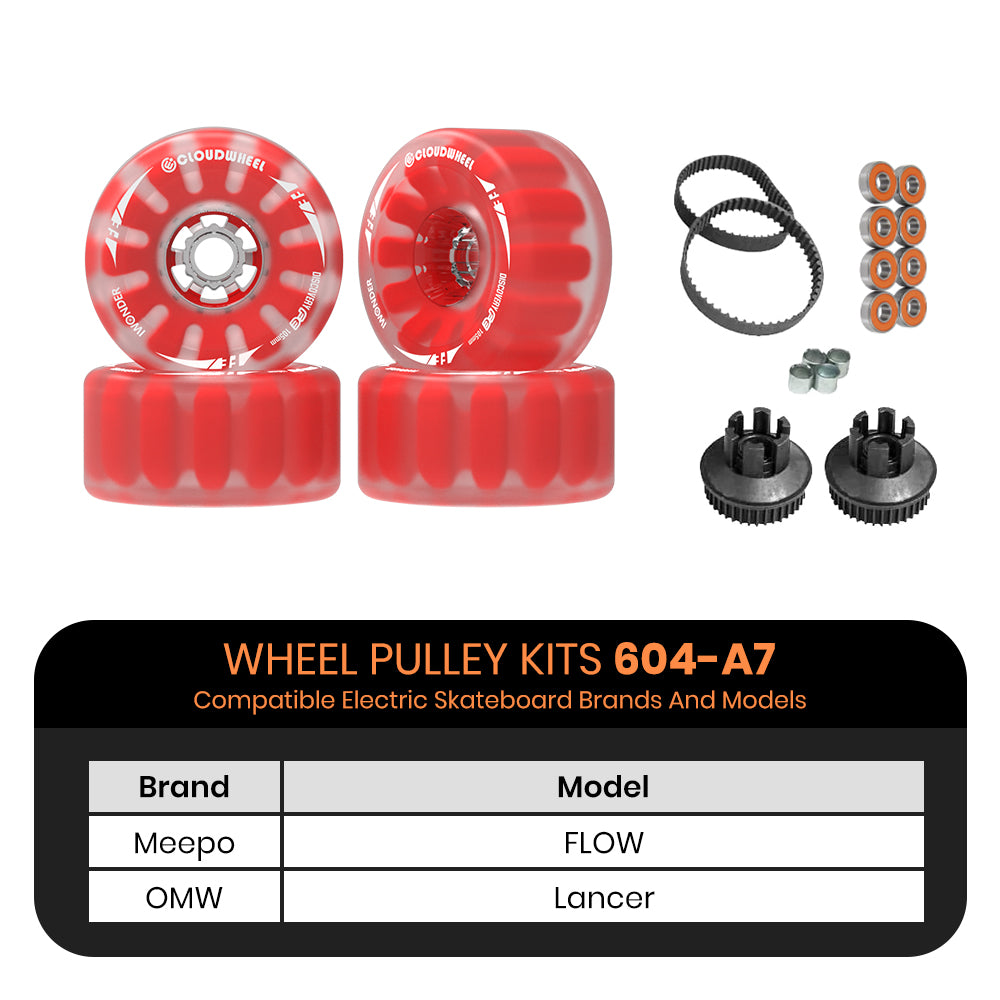 CLOUDWHEEL Discovery FE 105mm Urban All Terrain Off Road Electric Skateboard Wheels