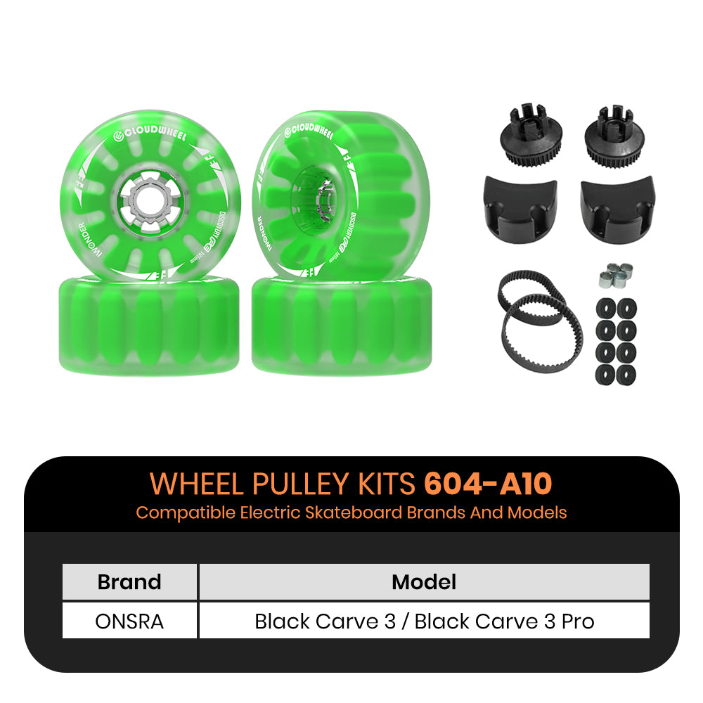 CLOUDWHEEL Discovery FE 105mm Urban All Terrain Off Road Electric Skateboard Wheels