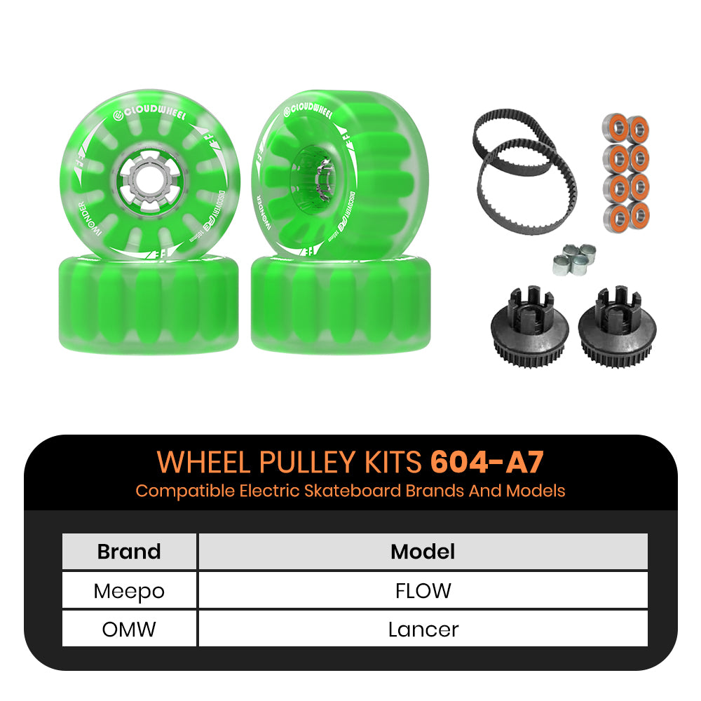 CLOUDWHEEL Discovery FE 105mm Urban All Terrain Off Road Electric Skateboard Wheels