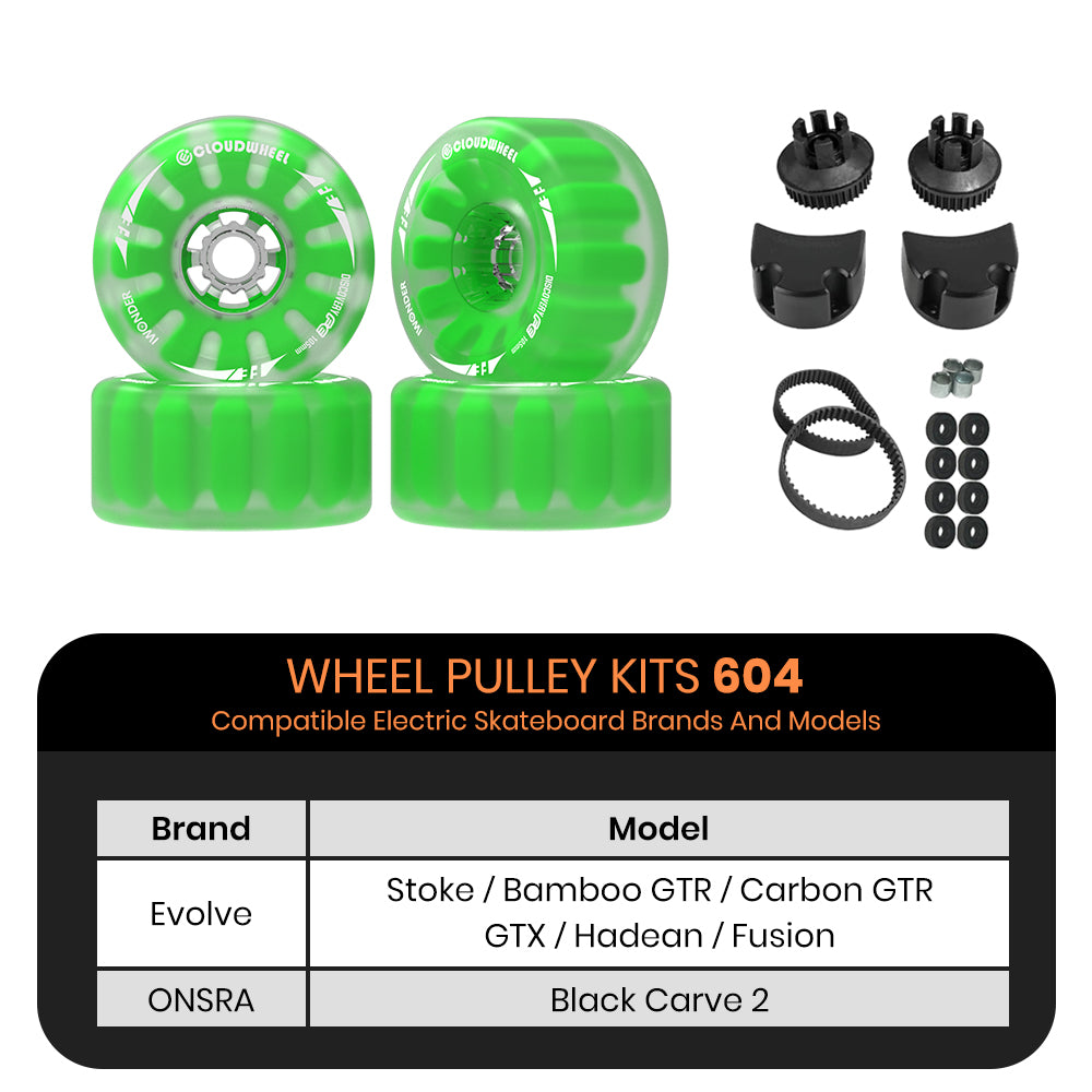 CLOUDWHEEL Discovery FE 105mm Urban All Terrain Off Road Electric Skateboard Wheels