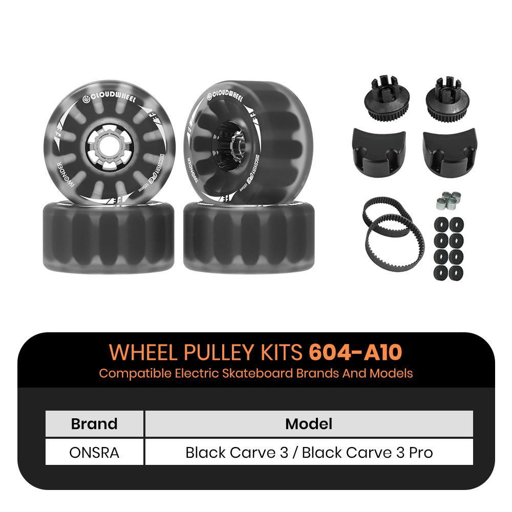 CLOUDWHEEL Discovery FE 105mm Urban All Terrain Off Road Electric Skateboard Wheels