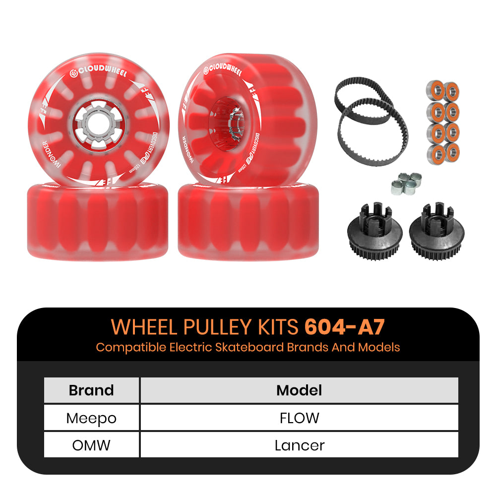 CLOUDWHEEL Discovery FE 120mm Urban All Terrain Off Road Electric Skateboard Wheels