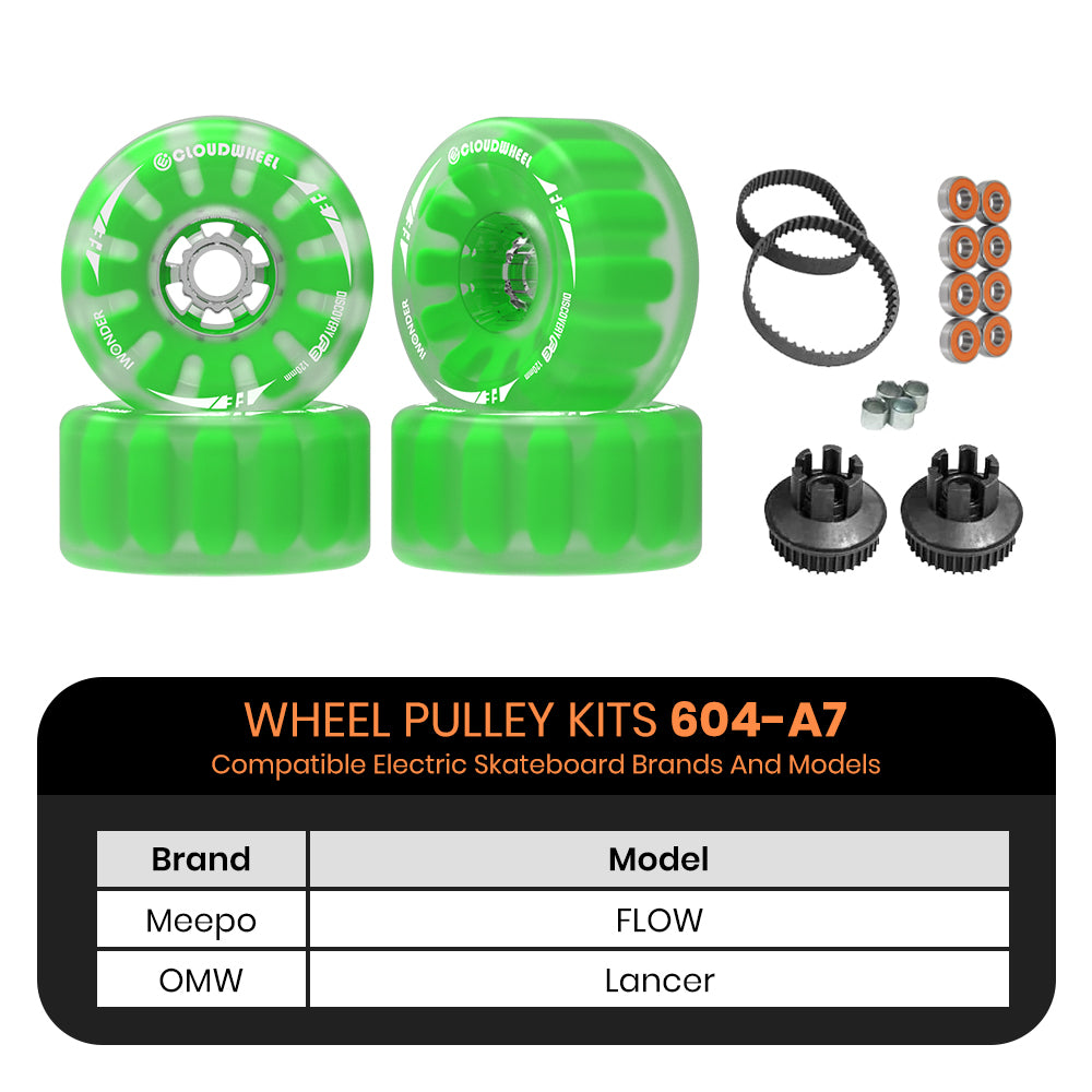 CLOUDWHEEL Discovery FE 120mm Urban All Terrain Off Road Electric Skateboard Wheels