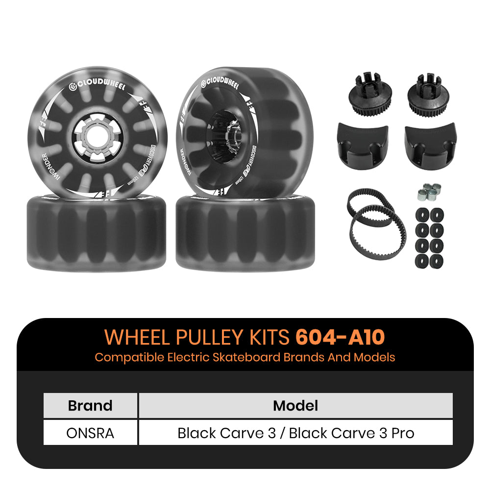 CLOUDWHEEL Discovery FE 120mm Urban All Terrain Off Road Electric Skateboard Wheels