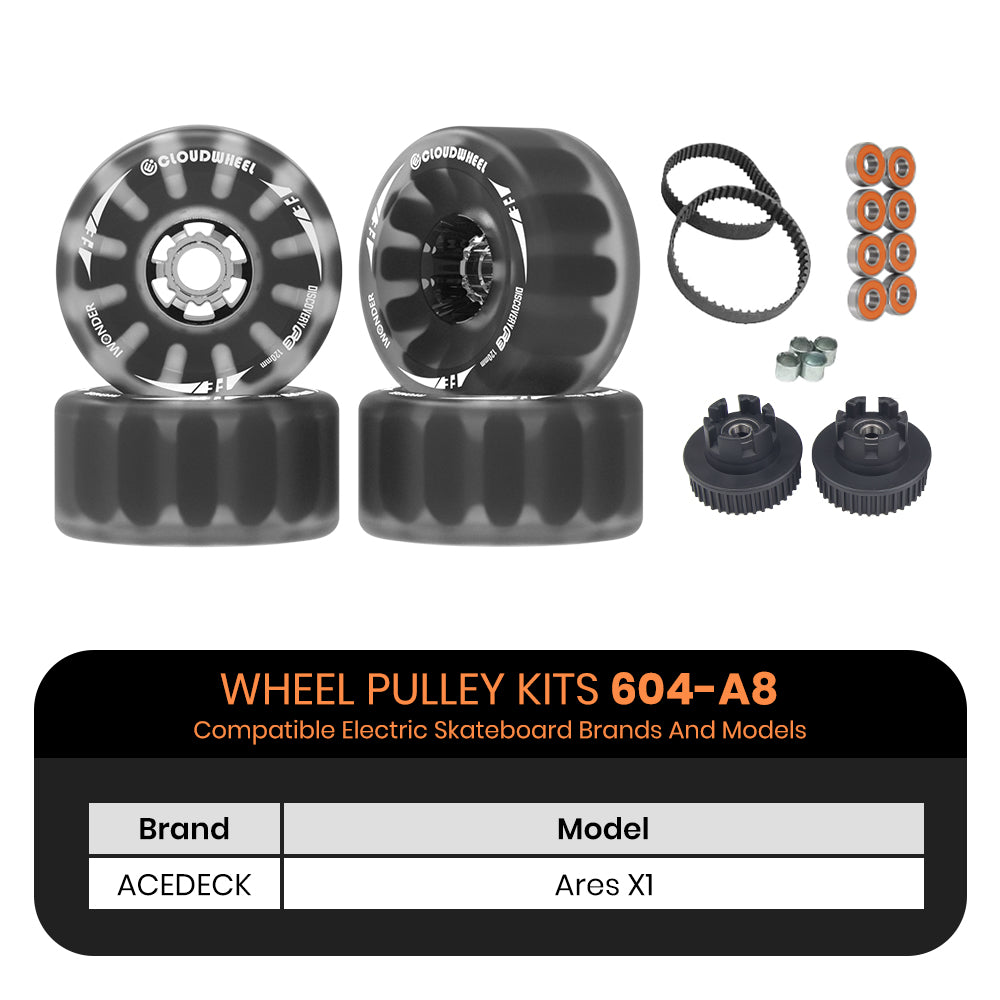 CLOUDWHEEL Discovery FE 120mm Urban All Terrain Off Road Electric Skateboard Wheels