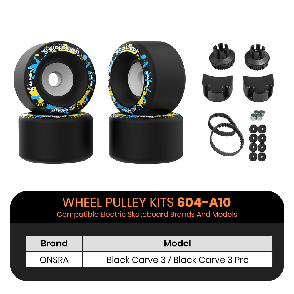 CLOUDWHEEL Galaxy 105mm Urban All Terrain Off Road Electric Skateboard Wheels