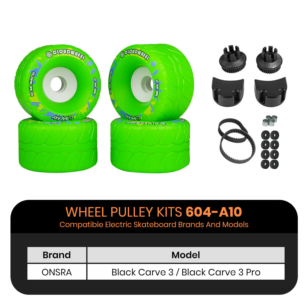 CLOUDWHEEL Galaxy 105mm Urban All Terrain Off Road Electric Skateboard Wheels