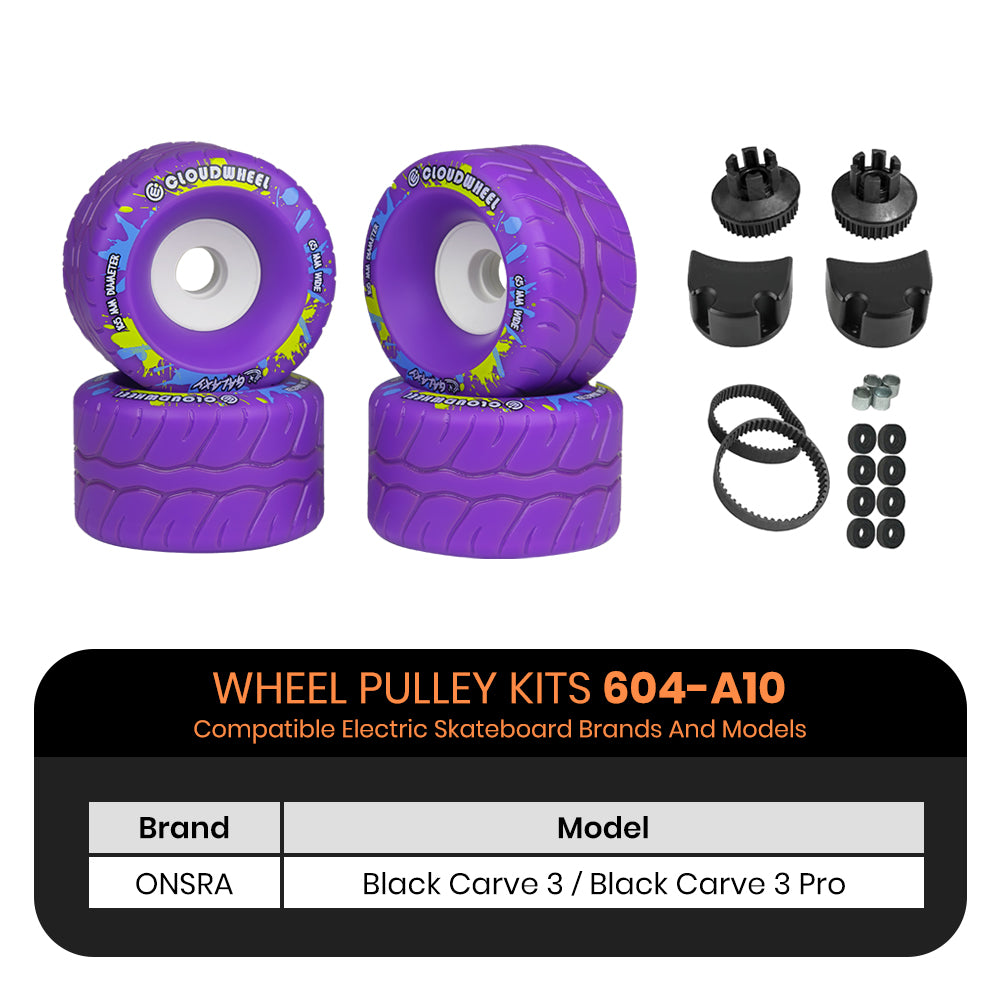 CLOUDWHEEL Galaxy 105mm Urban All Terrain Off Road Electric Skateboard Wheels