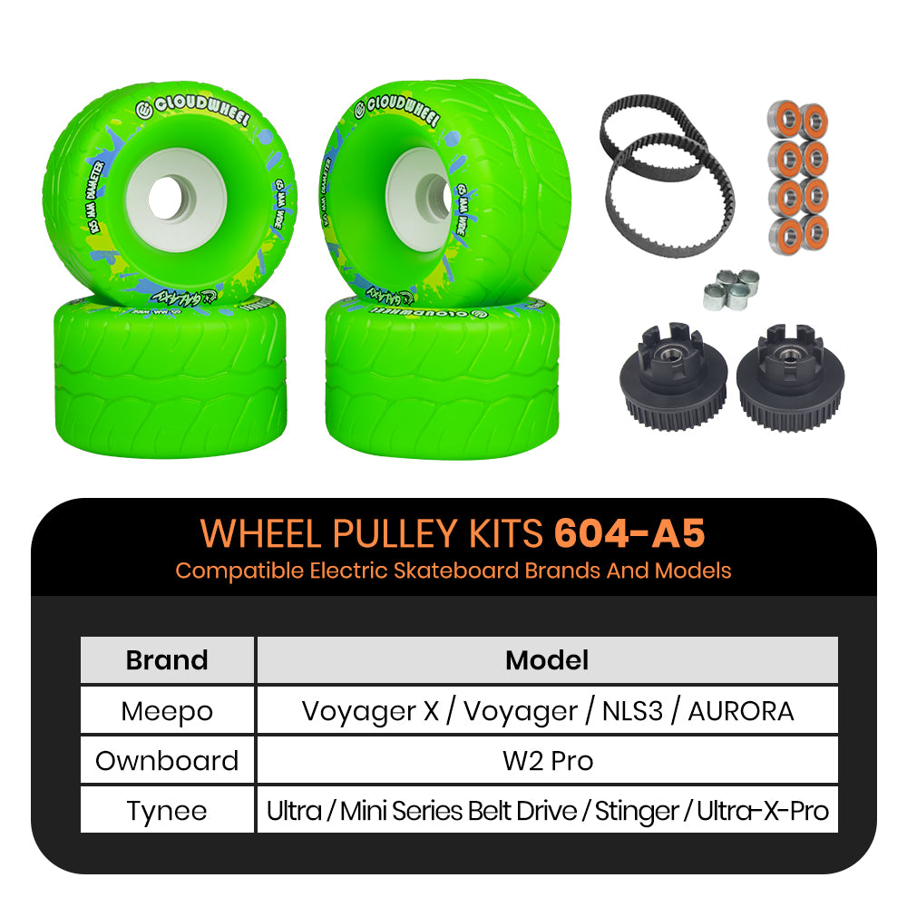 CLOUDWHEEL Galaxy 105mm Urban All Terrain Off Road Electric Skateboard Wheels