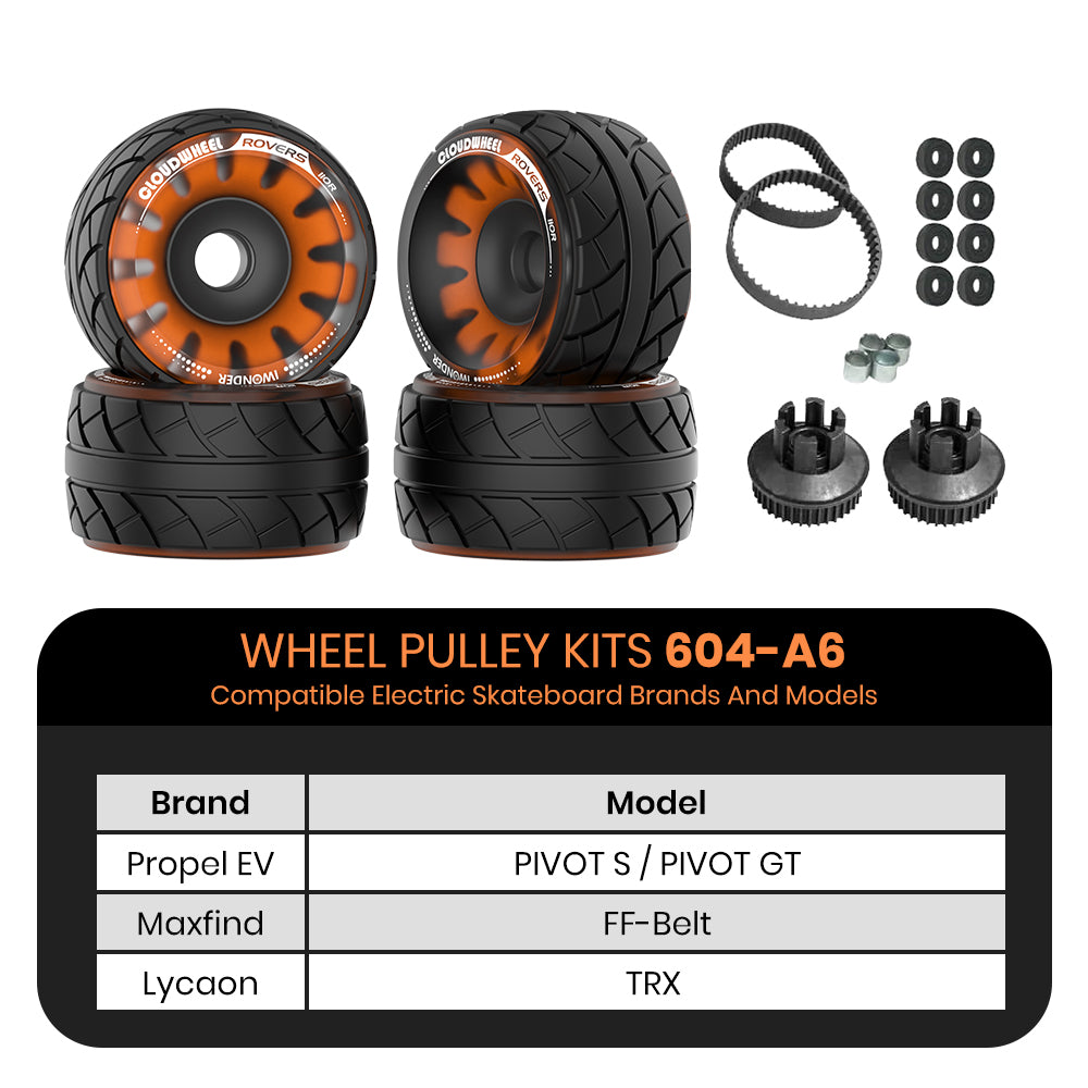 CLOUDWHEEL ROVERS 110R Urban All Terrain Off Road Electric Skateboard Wheels