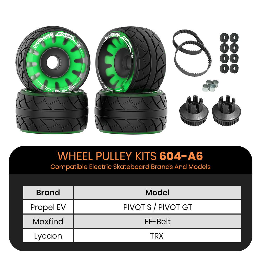 CLOUDWHEEL ROVERS 110R Urban All Terrain Off Road Electric Skateboard Wheels