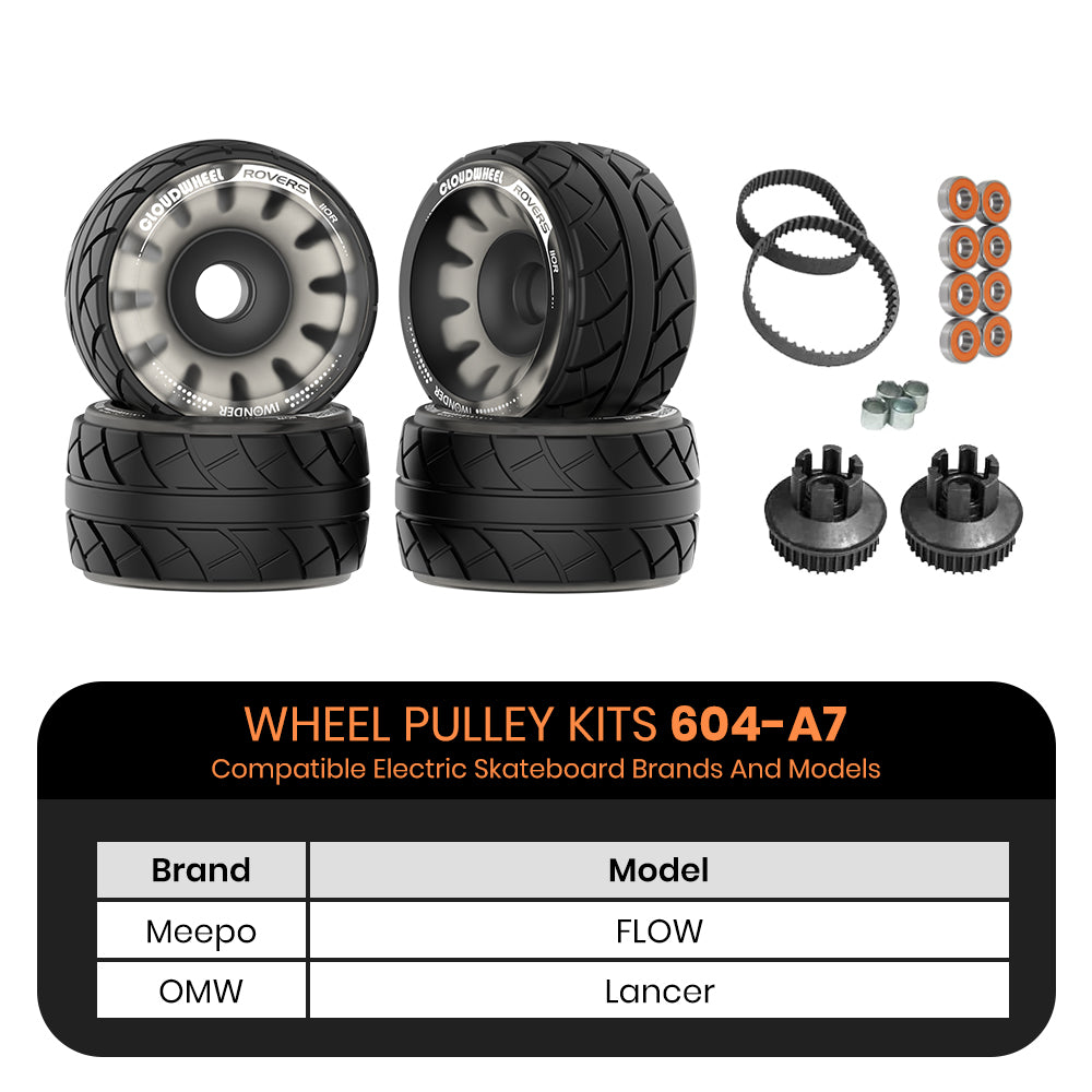 CLOUDWHEEL ROVERS 110R Urban All Terrain Off Road Electric Skateboard Wheels