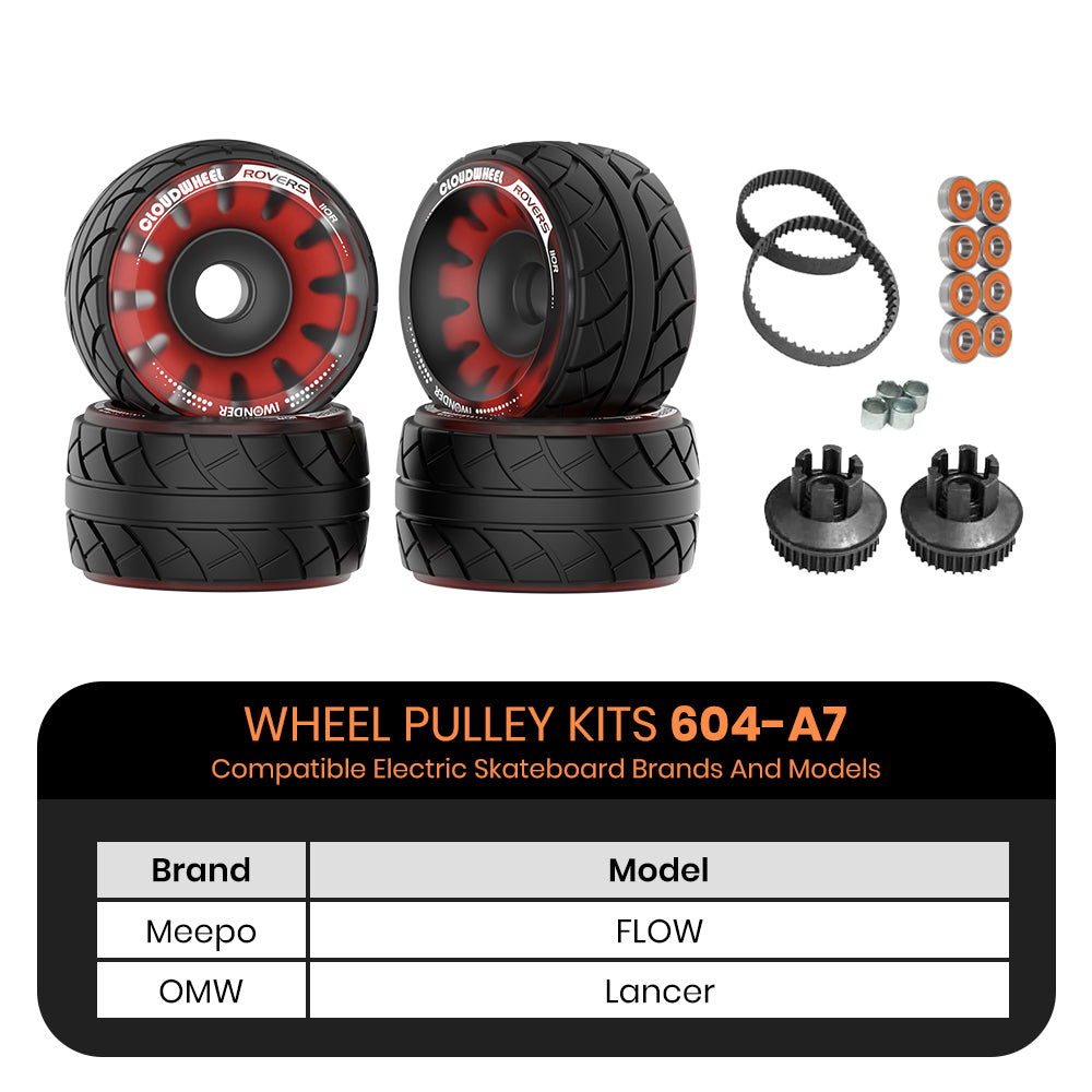 CLOUDWHEEL ROVERS 110R Urban All Terrain Off Road Electric Skateboard Wheels