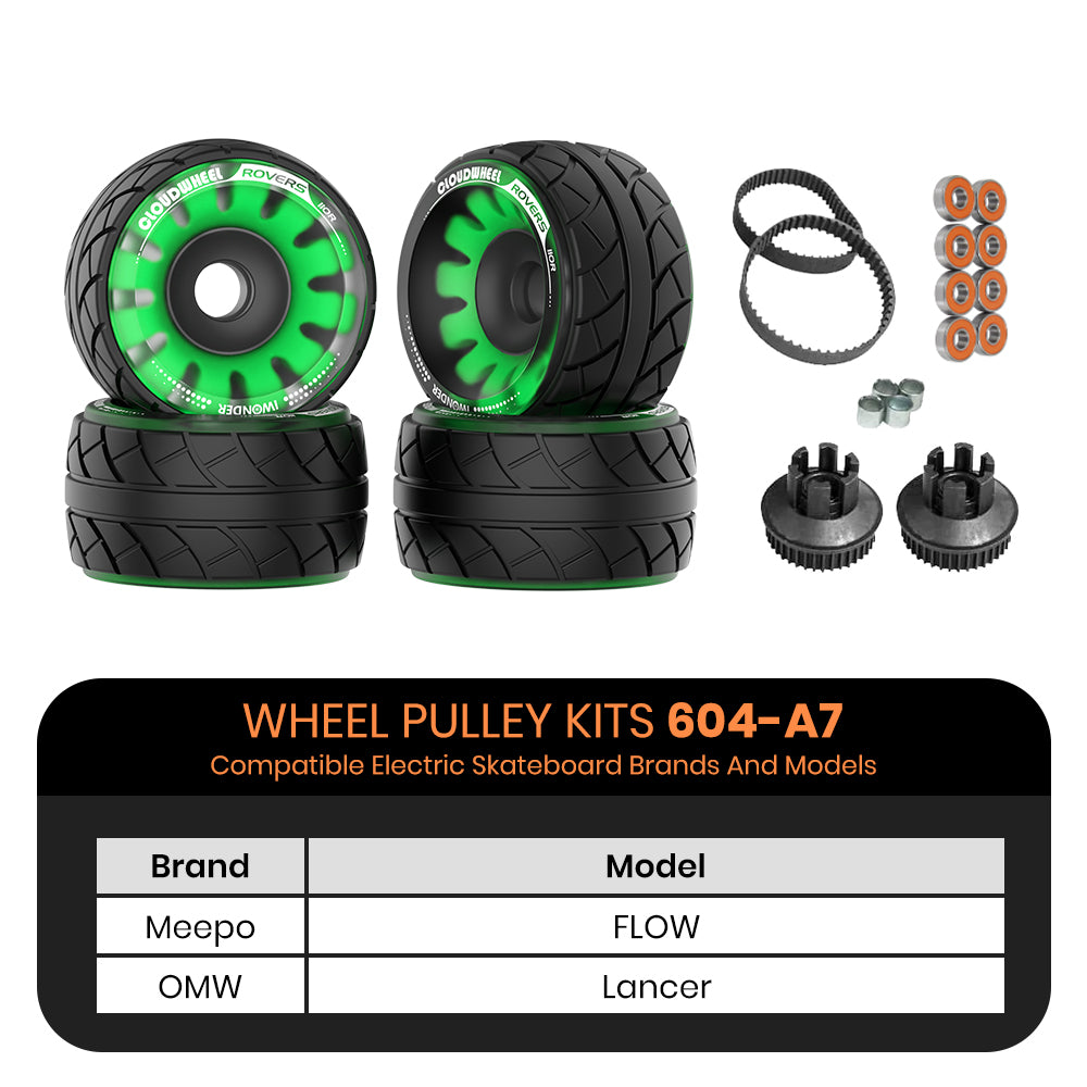 CLOUDWHEEL ROVERS 110R Urban All Terrain Off Road Electric Skateboard Wheels