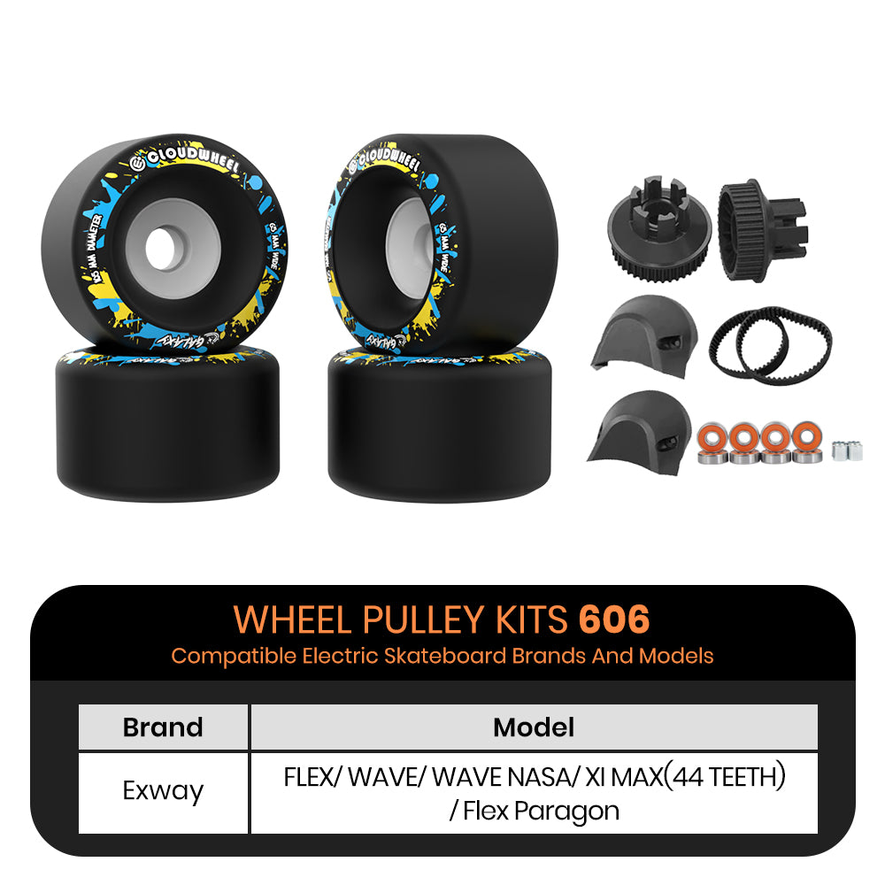 CLOUDWHEEL Galaxy 105mm Urban All Terrain Off Road Electric Skateboard Wheels