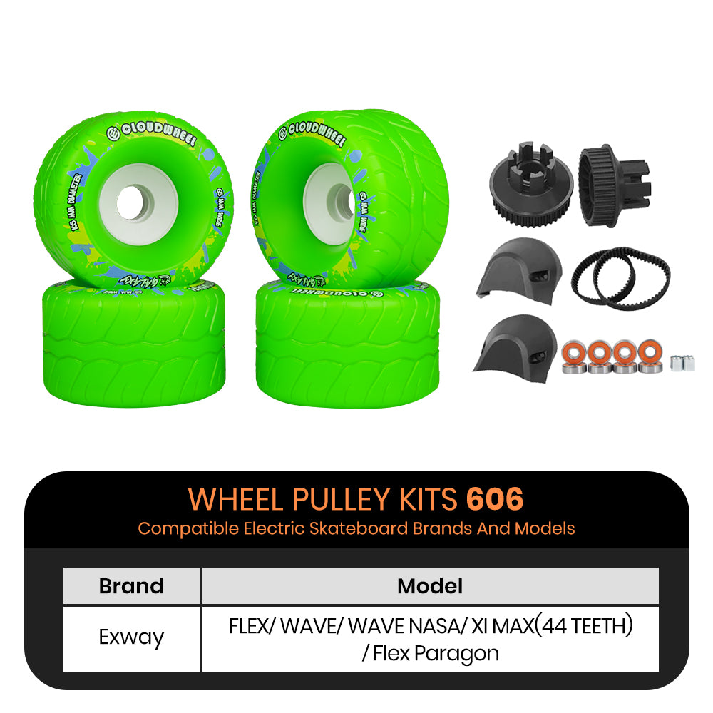 CLOUDWHEEL Galaxy 105mm Urban All Terrain Off Road Electric Skateboard Wheels