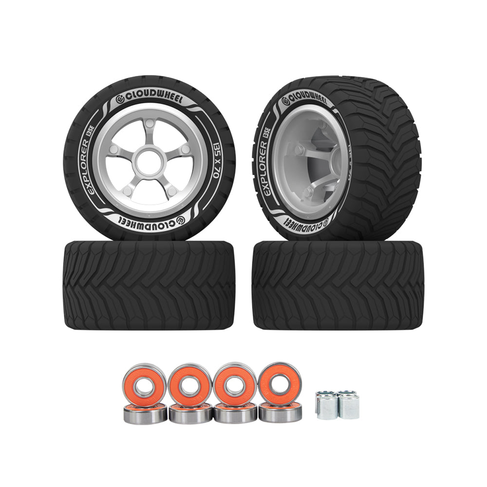 CLOUDWHEEL Explorer 135mm Urban All Terrain Off Road Electric Skateboard Wheels