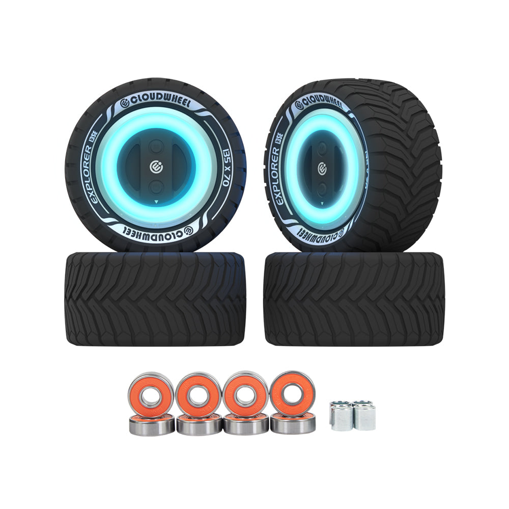 CLOUDWHEEL Explorer 135mm Urban All Terrain Off Road Electric Skateboard Wheels