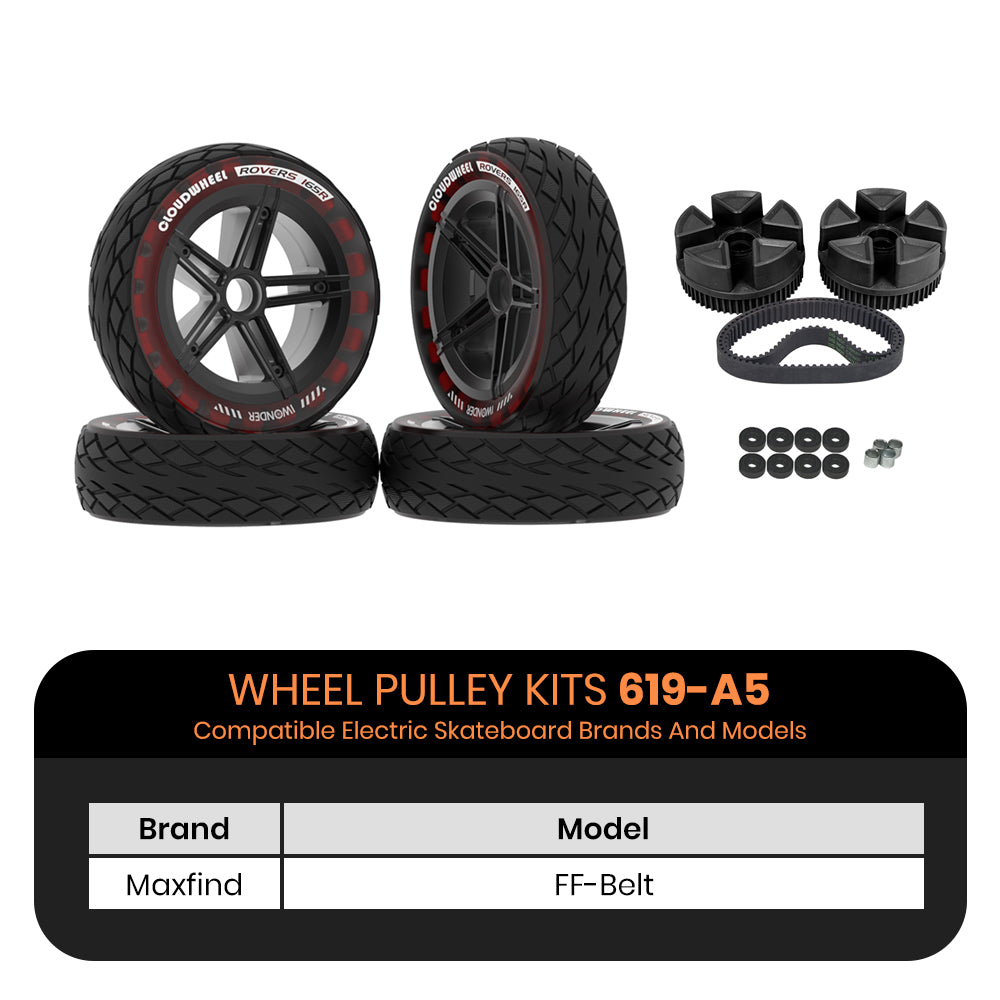 CLOUDWHEEL ROVERS 165R Urban All Terrain Off Road Electric Skateboard Wheels