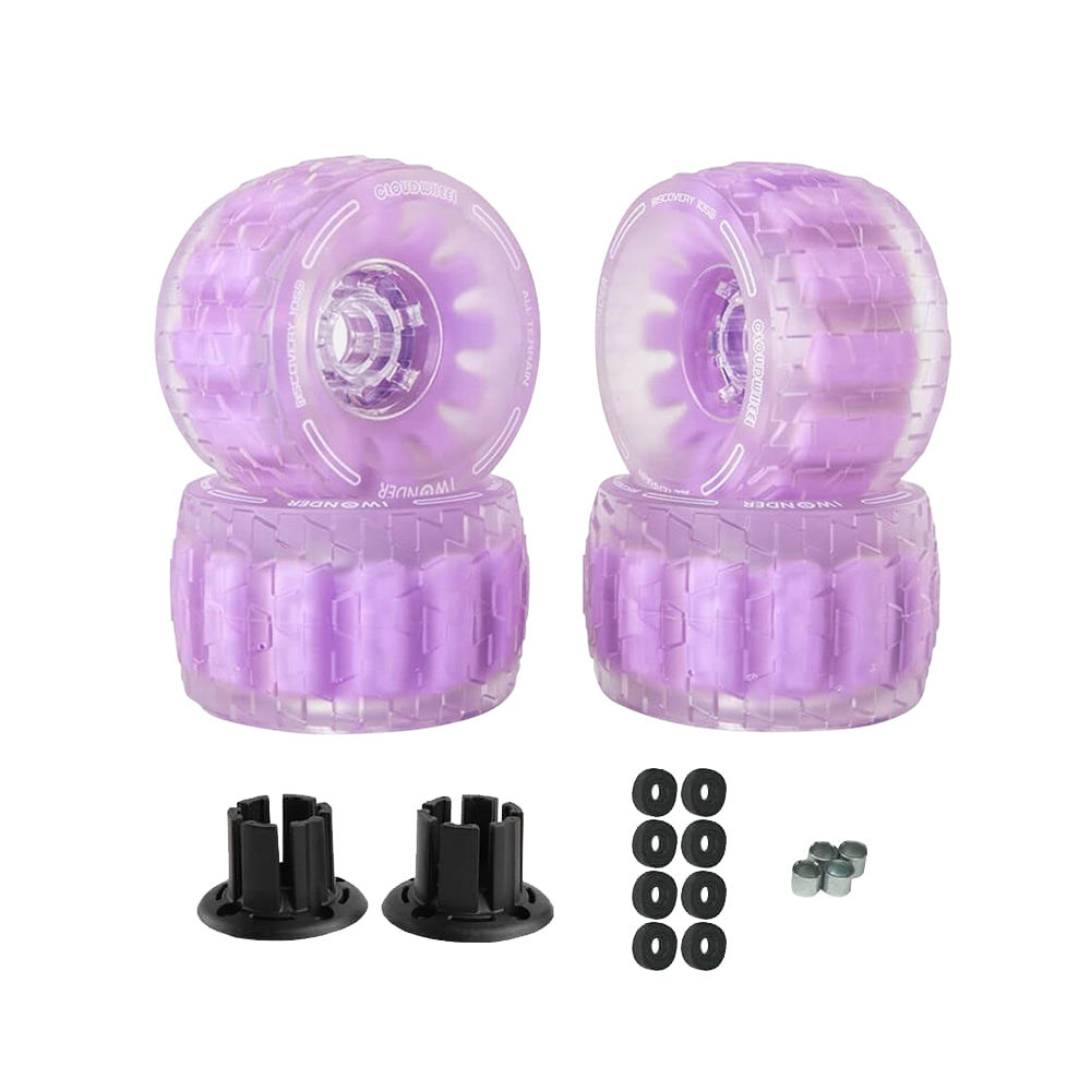 CLOUDWHEEL Discovery 120mm/105mm Urban All Terrain Off Road Electric Skateboard Wheels For Revel Kit Direct Drive Wheel Pulley Kit