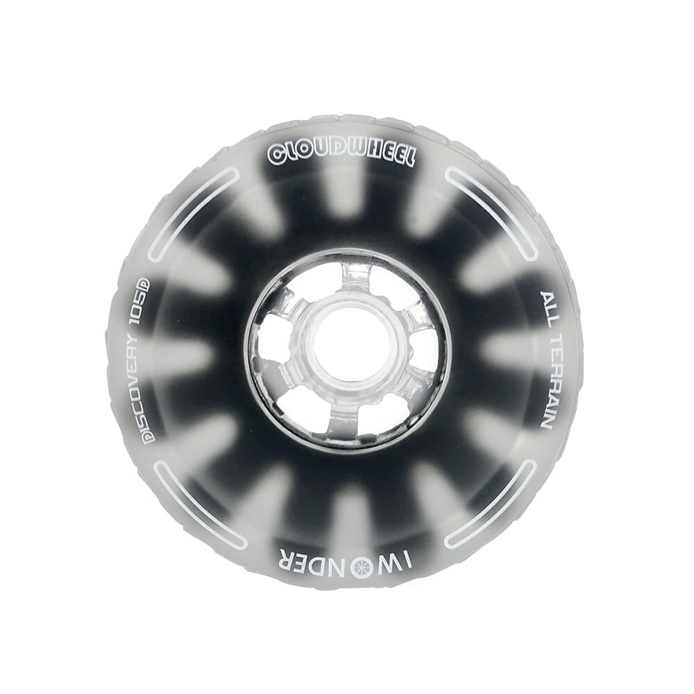 CLOUDWHEEL Discovery 120mm/105mm Urban All Terrain Off Road Electric Skateboard Wheels For Exway Boards Wheel Pulley Kit