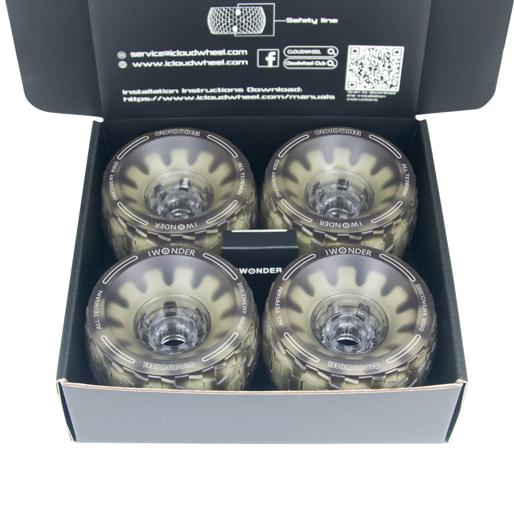 CLOUDWHEEL Discovery 120mm/105mm Urban All Terrain Off Road Electric Skateboard Wheels