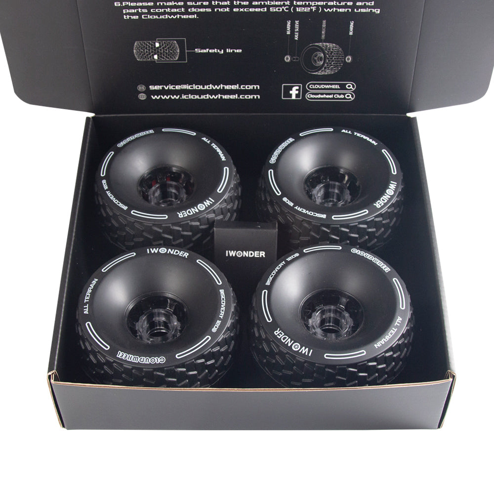 CLOUDWHEEL Discovery 120mm/105mm Urban All Terrain Off Road Electric Skateboard Wheels