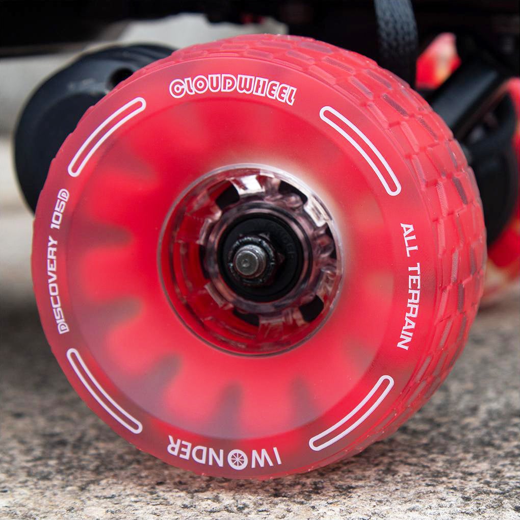 CLOUDWHEEL Discovery 120mm/105mm Urban All Terrain Off Road Electric Skateboard Wheels For MAXFIND FF-Belt Boards