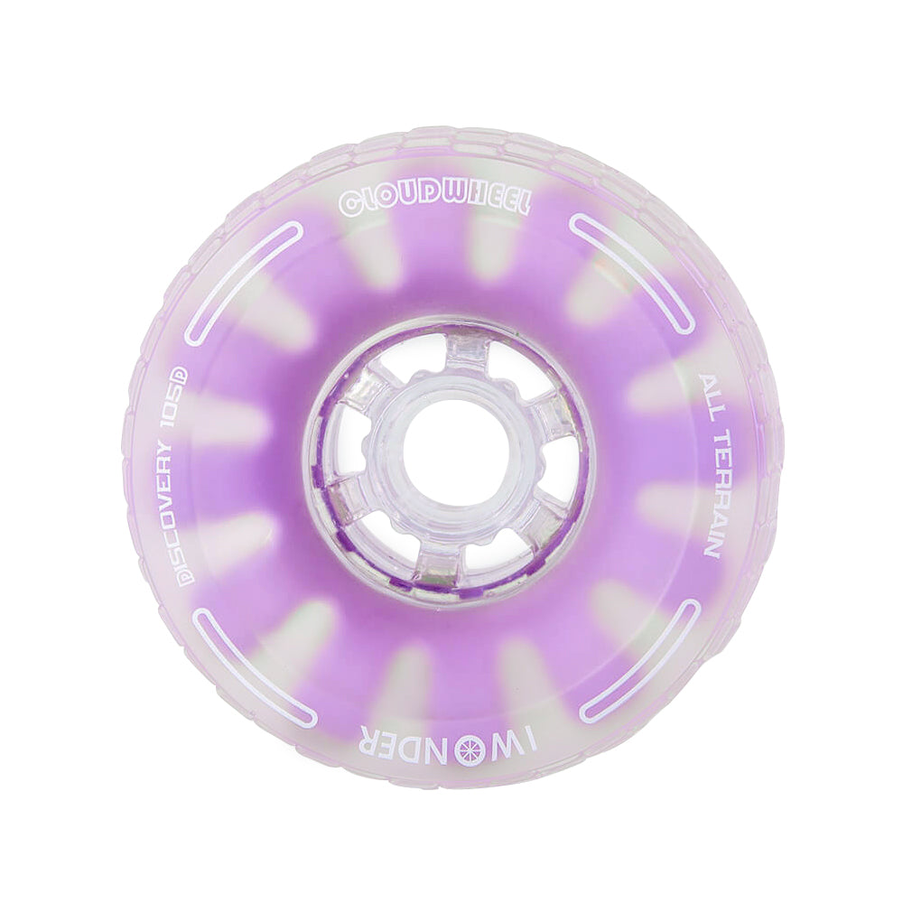 CLOUDWHEEL Discovery 120mm/105mm Urban All Terrain Off Road Electric Skateboard Wheels For Slick Revolution Boards Wheel Pulley Kit