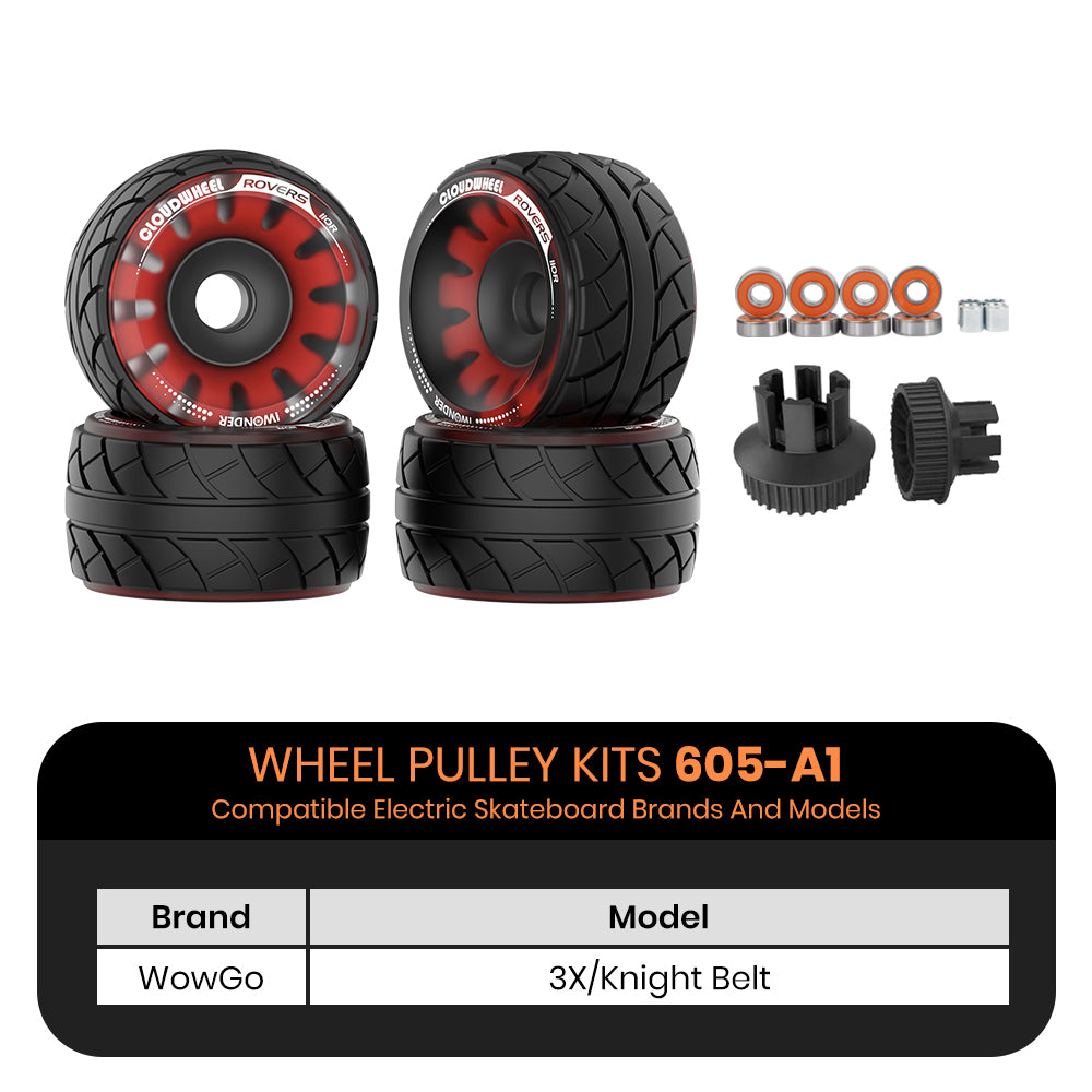 CLOUDWHEEL ROVERS 110R Urban All Terrain Off Road Electric Skateboard Wheels