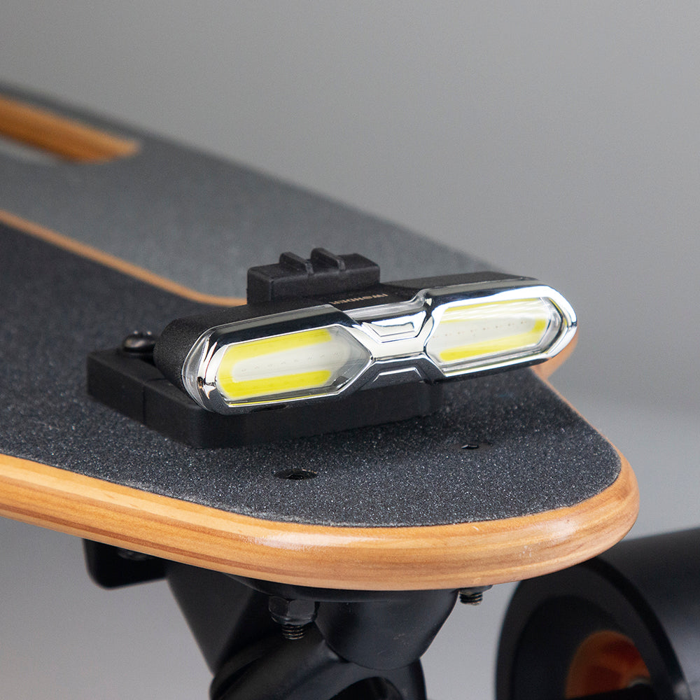 IWONDER Waterproof USB Rechargeable Skataboard LED Flashing Safety Rear Light