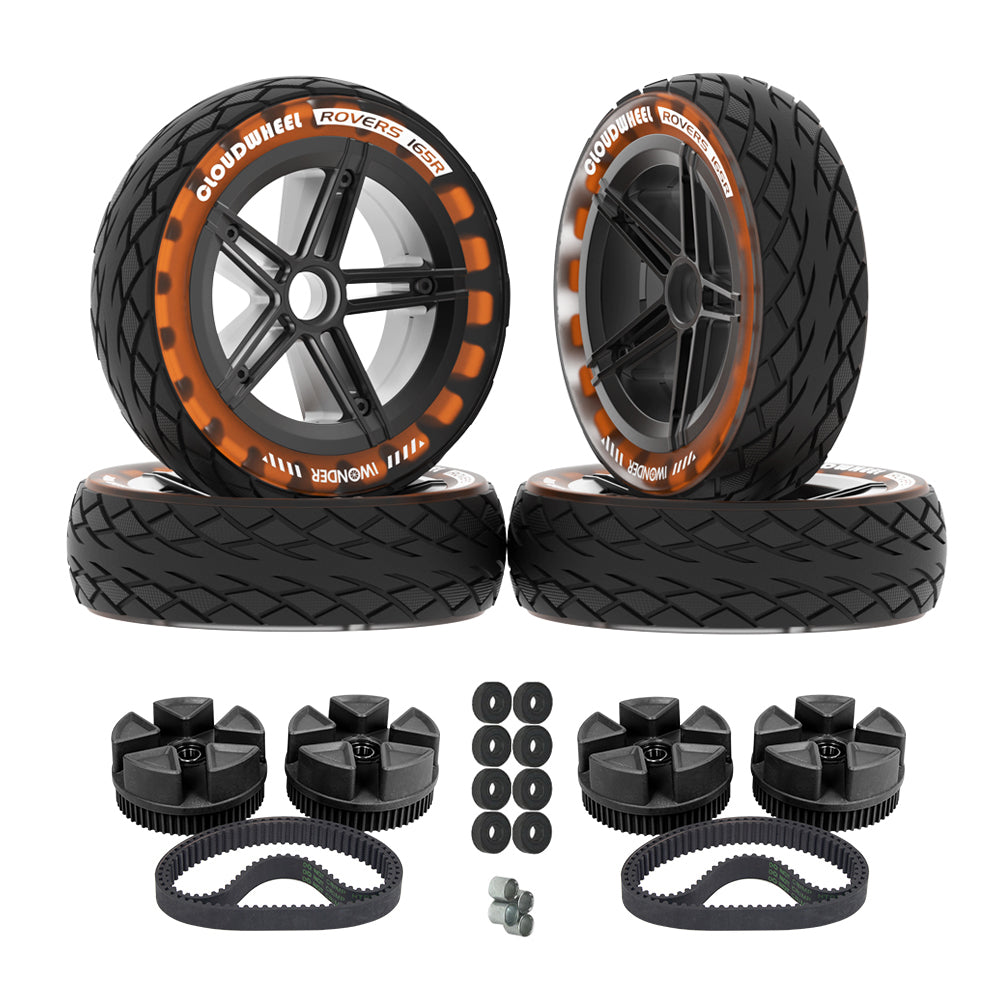 CLOUDWHEEL ROVERS 165R Urban All Terrain Off Road Electric Skateboard Wheels