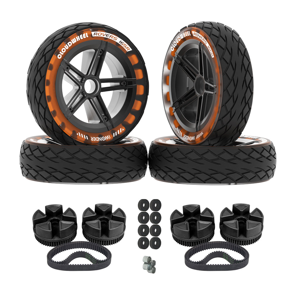 CLOUDWHEEL ROVERS 165R Urban All Terrain Off Road Electric Skateboard Wheels