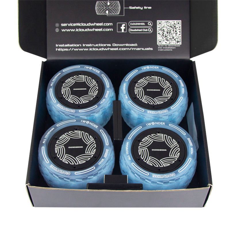 CLOUDWHEEL Donut 120mm Hub Motor Sleeve DIY Kits Urban All Terrain Off Road Electric Skateboard Wheels For Meepo Boards