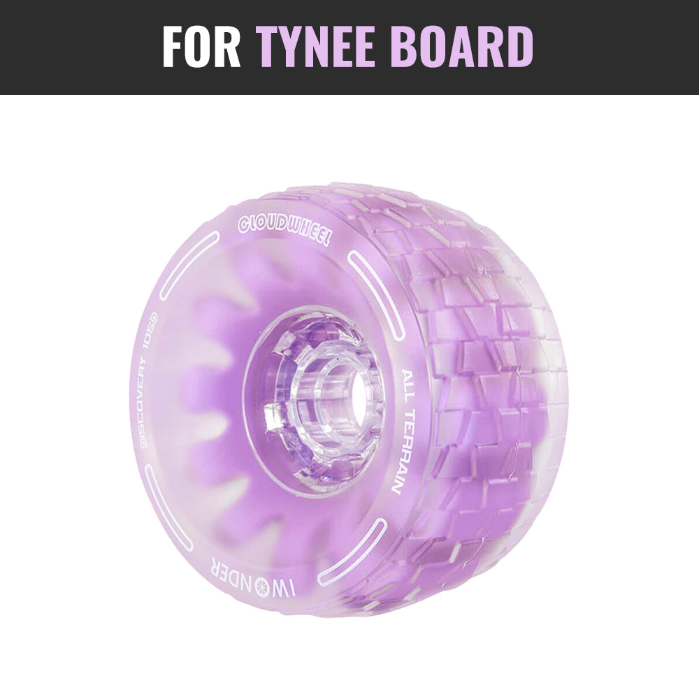 CLOUDWHEEL Discovery 120mm/105mm Urban All Terrain Off Road Electric Skateboard Wheels For Tynee Boards