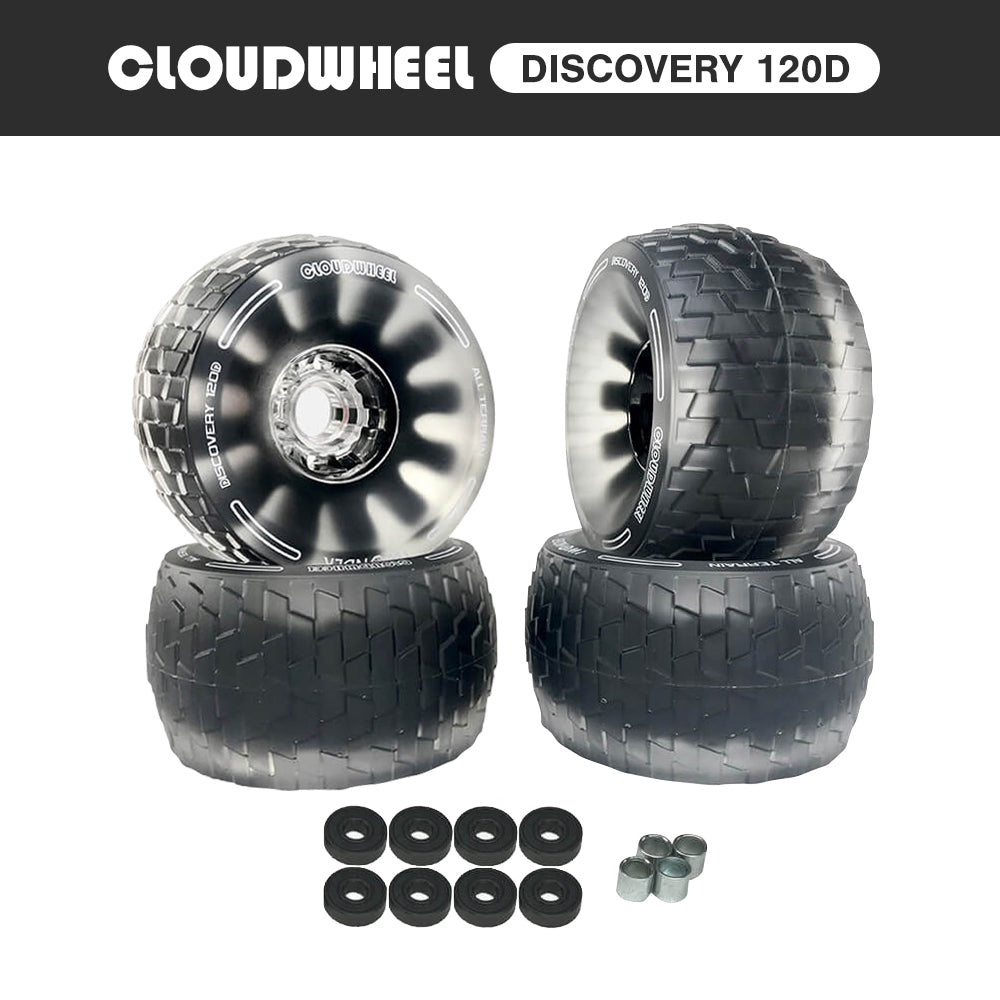 CLOUDWHEEL Discovery 120mm Urban All Terrain Off Road Electric Skateboard Wheels