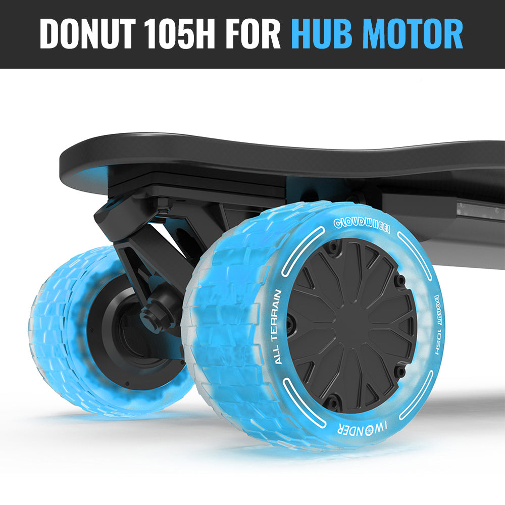 perspektiv Mange farlige situationer detail CLOUDWHEEL Donut 105mm Hub Motor Sleeve Urban All Terrain Off Road Ele