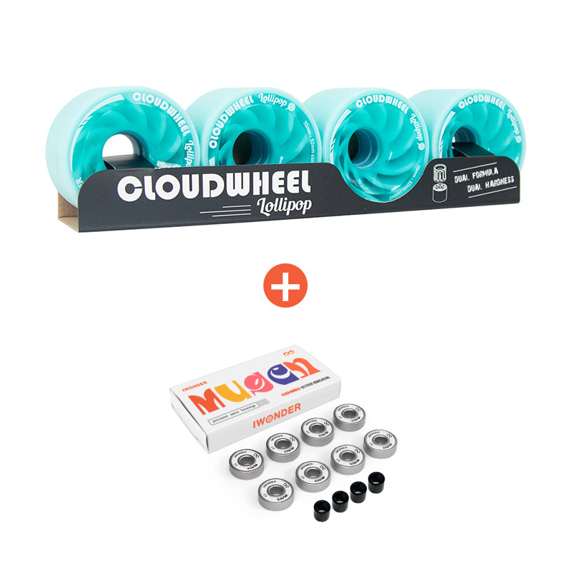 CLOUDWHEEL Lollipop 70mm Longboard Surfskate Wheels