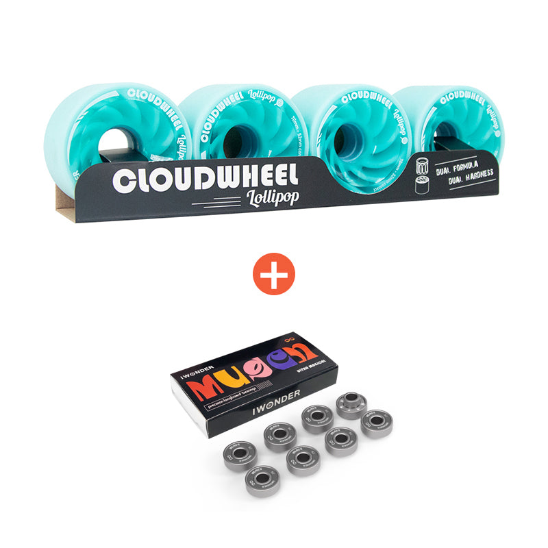 CLOUDWHEEL Lollipop 70mm Longboard Surfskate Wheels