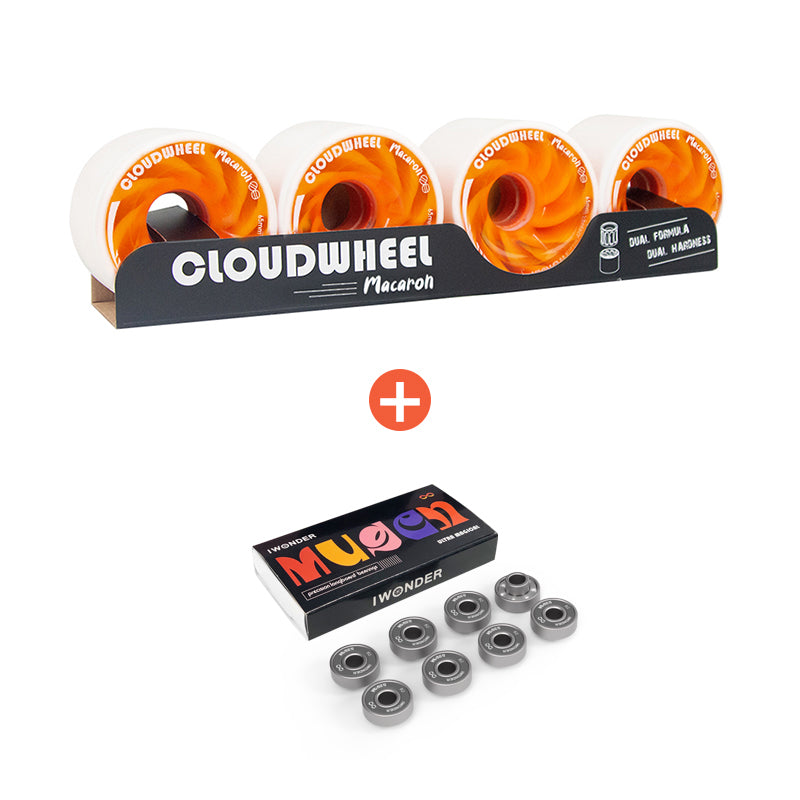 CLOUDWHEEL Macaron 65mm Longboard Surfskate Wheels