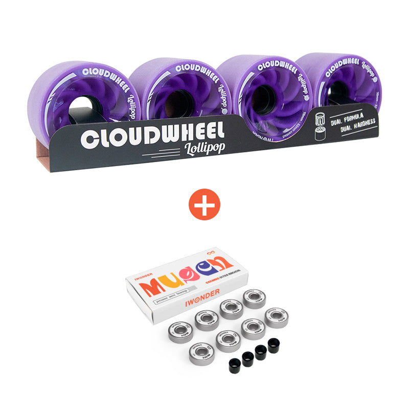 CLOUDWHEEL Lollipop 70mm Longboard Surfskate Wheels