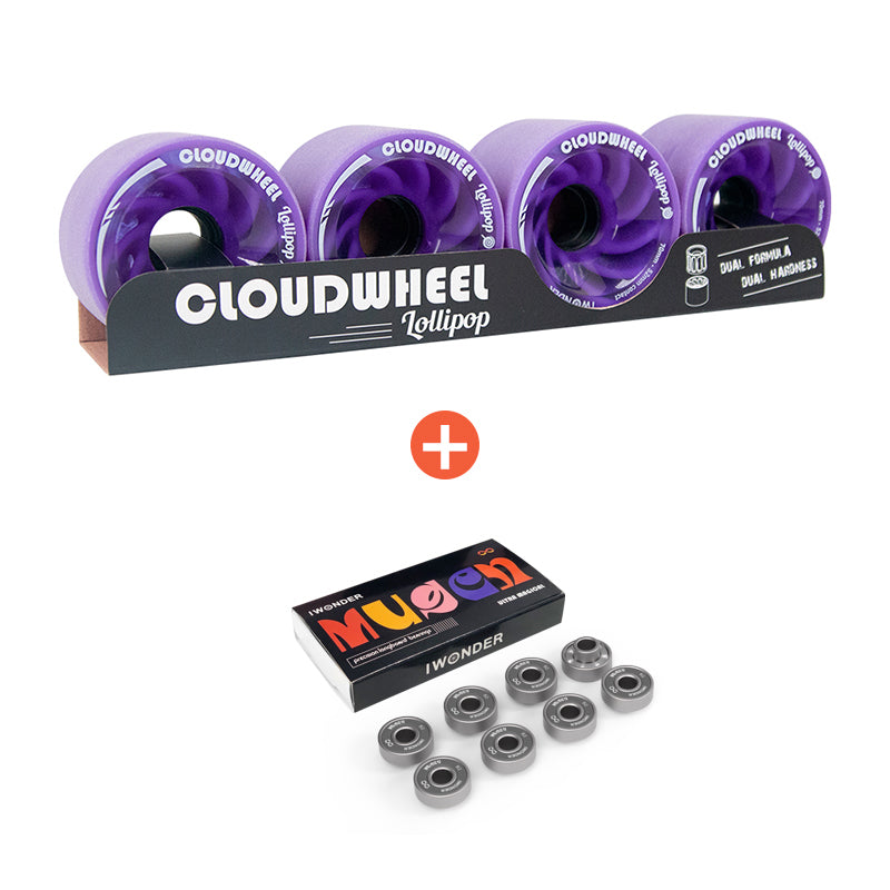 CLOUDWHEEL Lollipop 70mm Longboard Surfskate Wheels